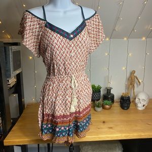 Cold Shoulder Romper